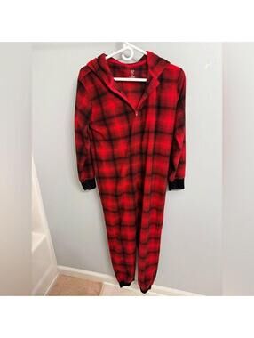 Gap Kid's Red and Black Pajama